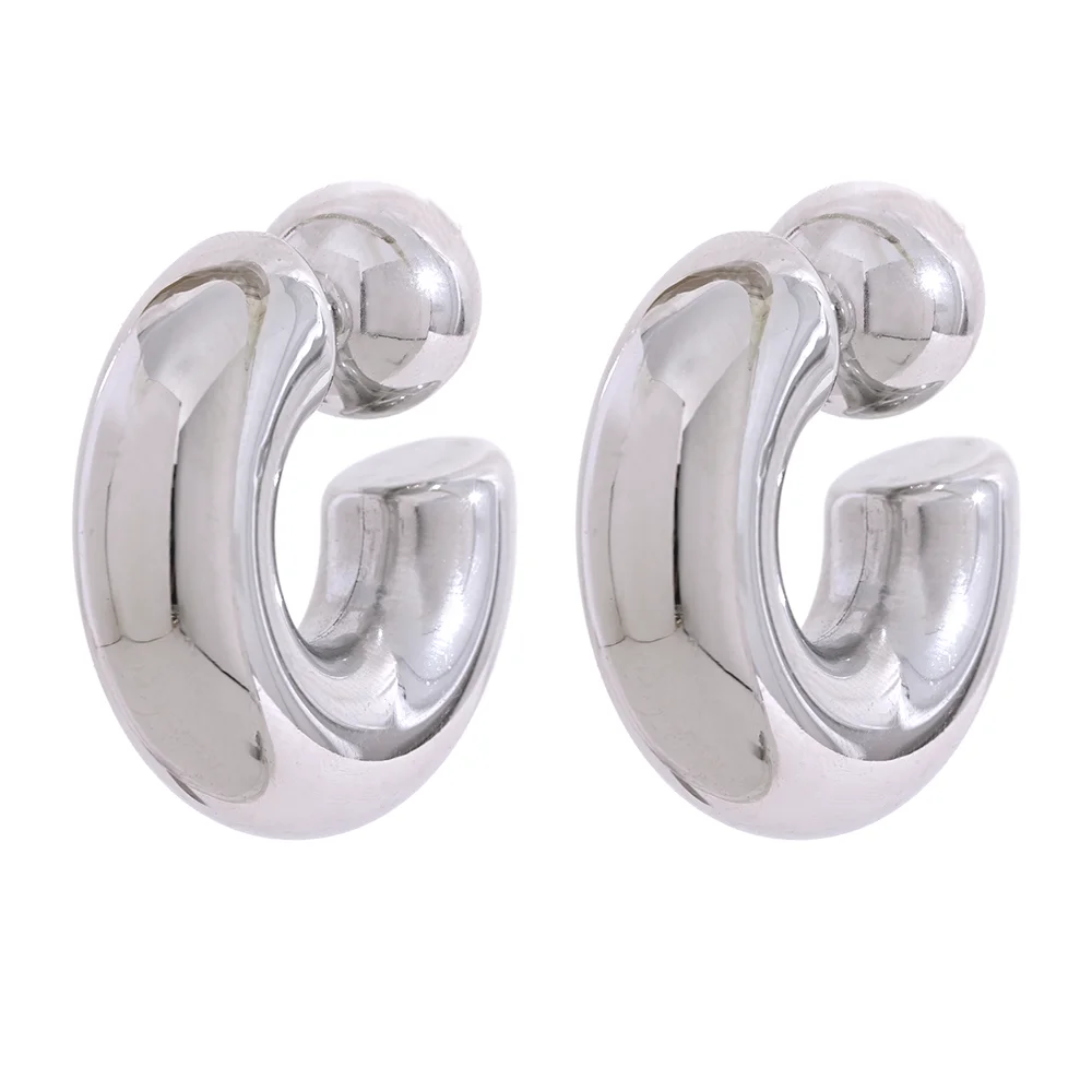 Brinco Argola Dourada Bold Elegante