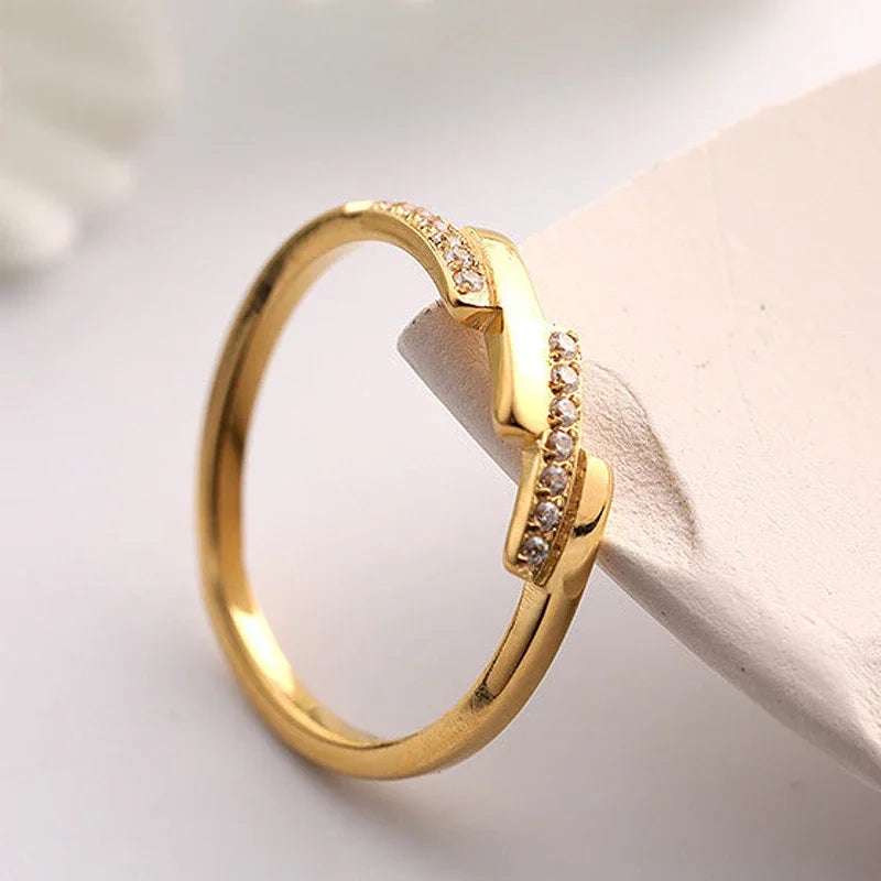 Anel Design Artístico com Zircônia