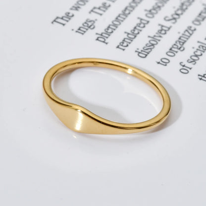 Anel Geométrico Minimalista