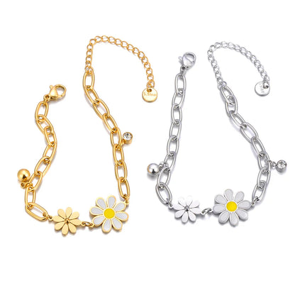 Pulseira Flor Charme