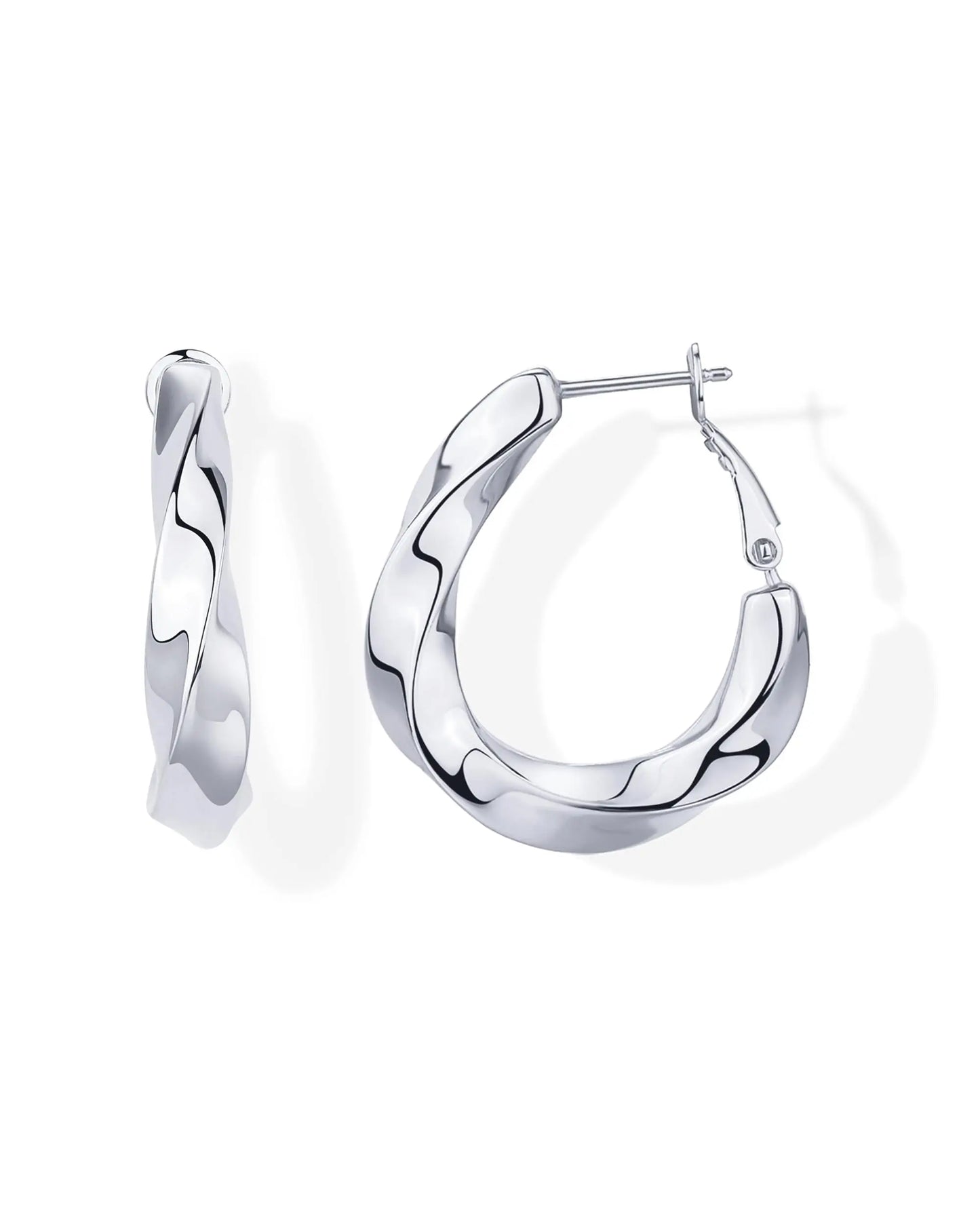 Brincos Argola Torcida