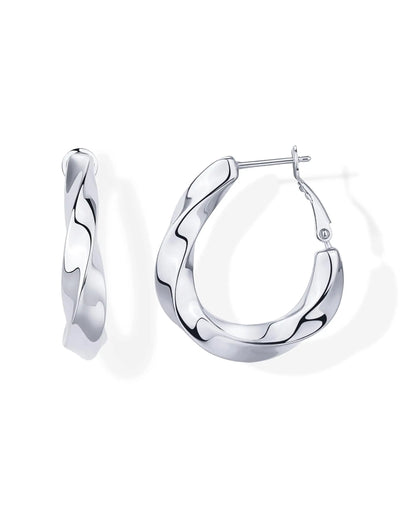 Brincos Argola Torcida