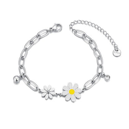 Pulseira Flor Charme