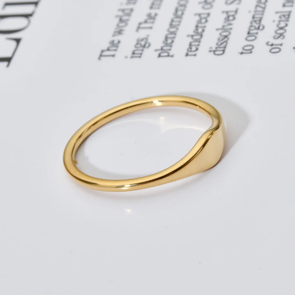 Anel Geométrico Minimalista