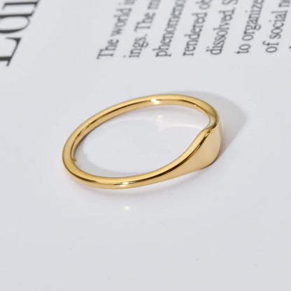 Anel Geométrico Minimalista