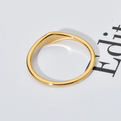 Anel Geométrico Minimalista