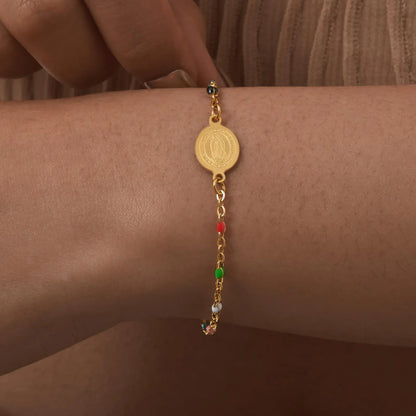 Pulseira Nossa Senhora de Guardalupe