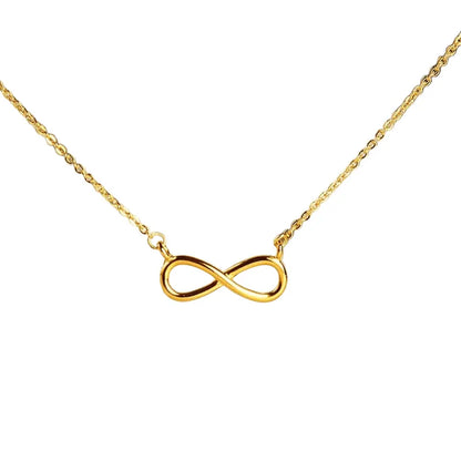 Colar Choker Pingente Infinito