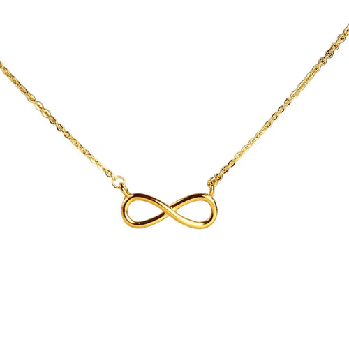Colar Choker Pingente Infinito