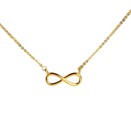 Colar Choker Pingente Infinito
