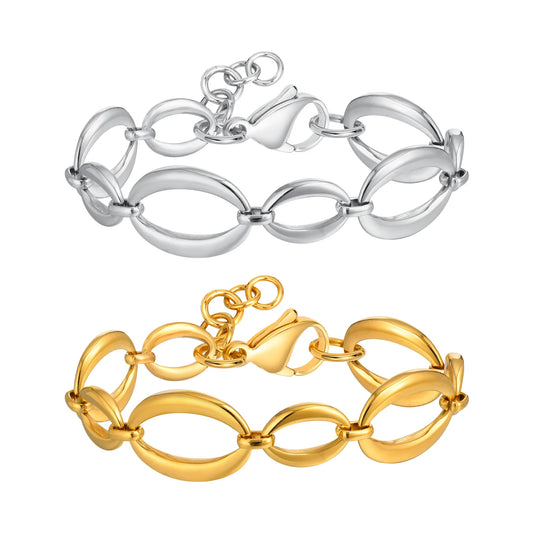 Pulseira Feminina Elíptica