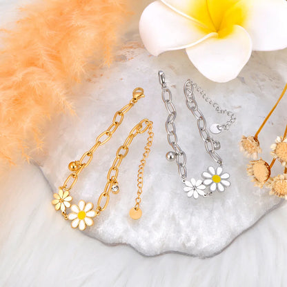 Pulseira Flor Charme