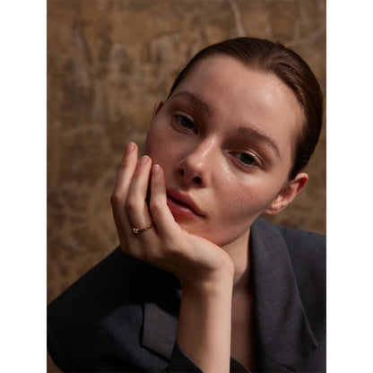 Anel Fino com Zircônia