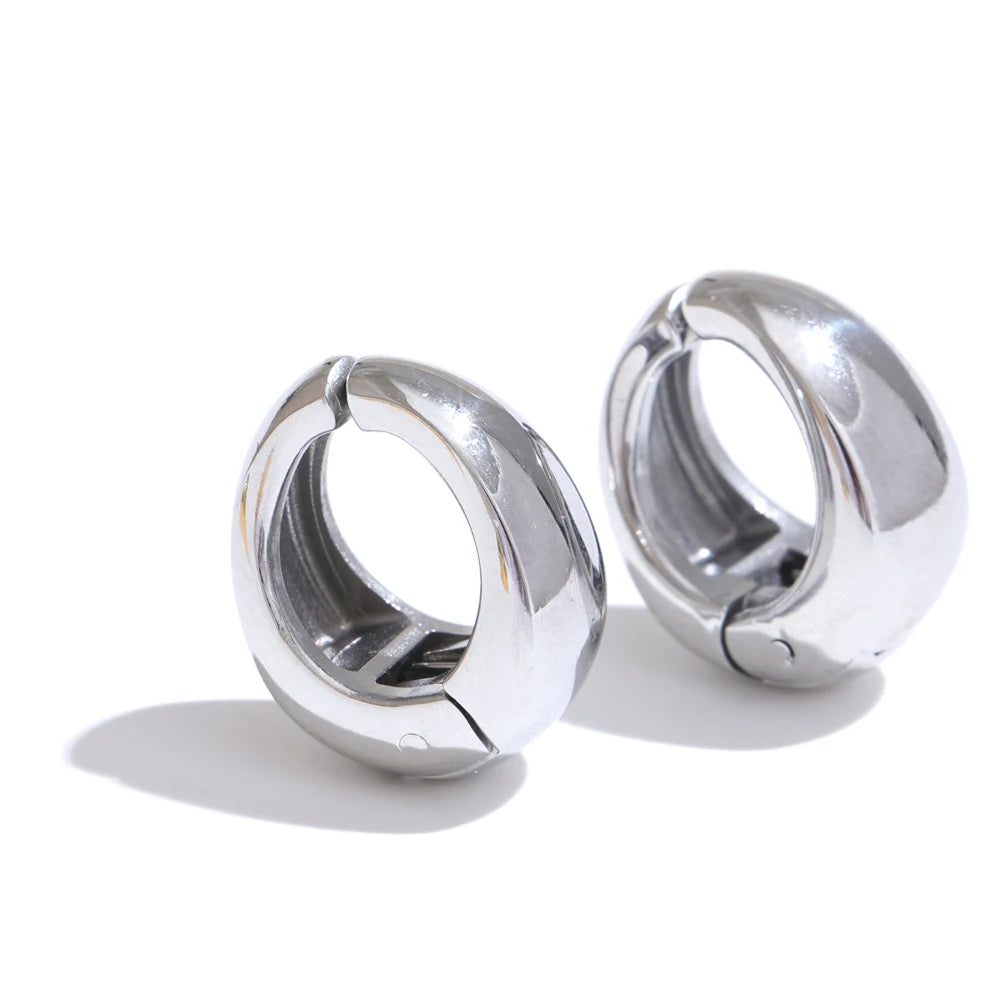 Argola Dourada Aurora Luxe